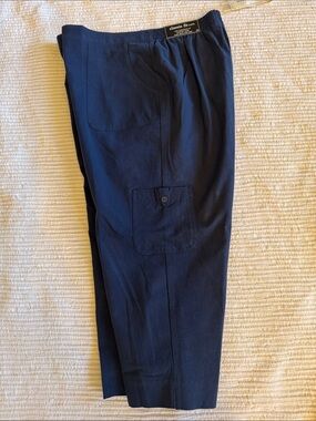 Alfred Dunner Cargo Capri Cropped Pants sz 10 NWT